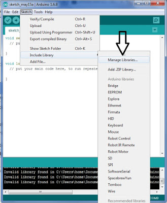 ESP8266 manage library